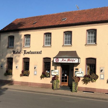 שרמבק Hotel-Restaurant Zur Muehle מראה חיצוני תמונה